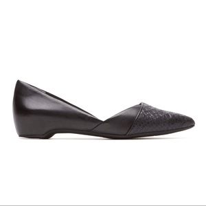 Rockport Black Total Motion Flats